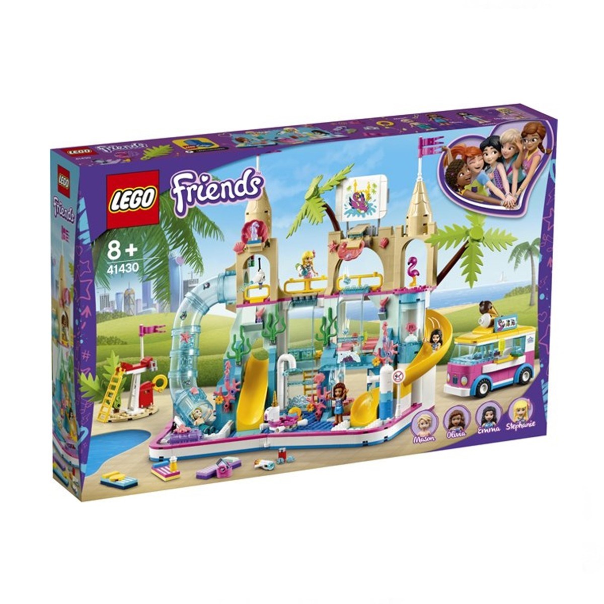 LEGO Friends Yaz Eğlencesi Su Parkı 41430