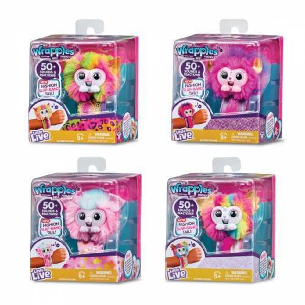 Little Live Wrapples S3 Peluş WRA05000 LL Wrapples CDU8-28887 /WRAPPLES