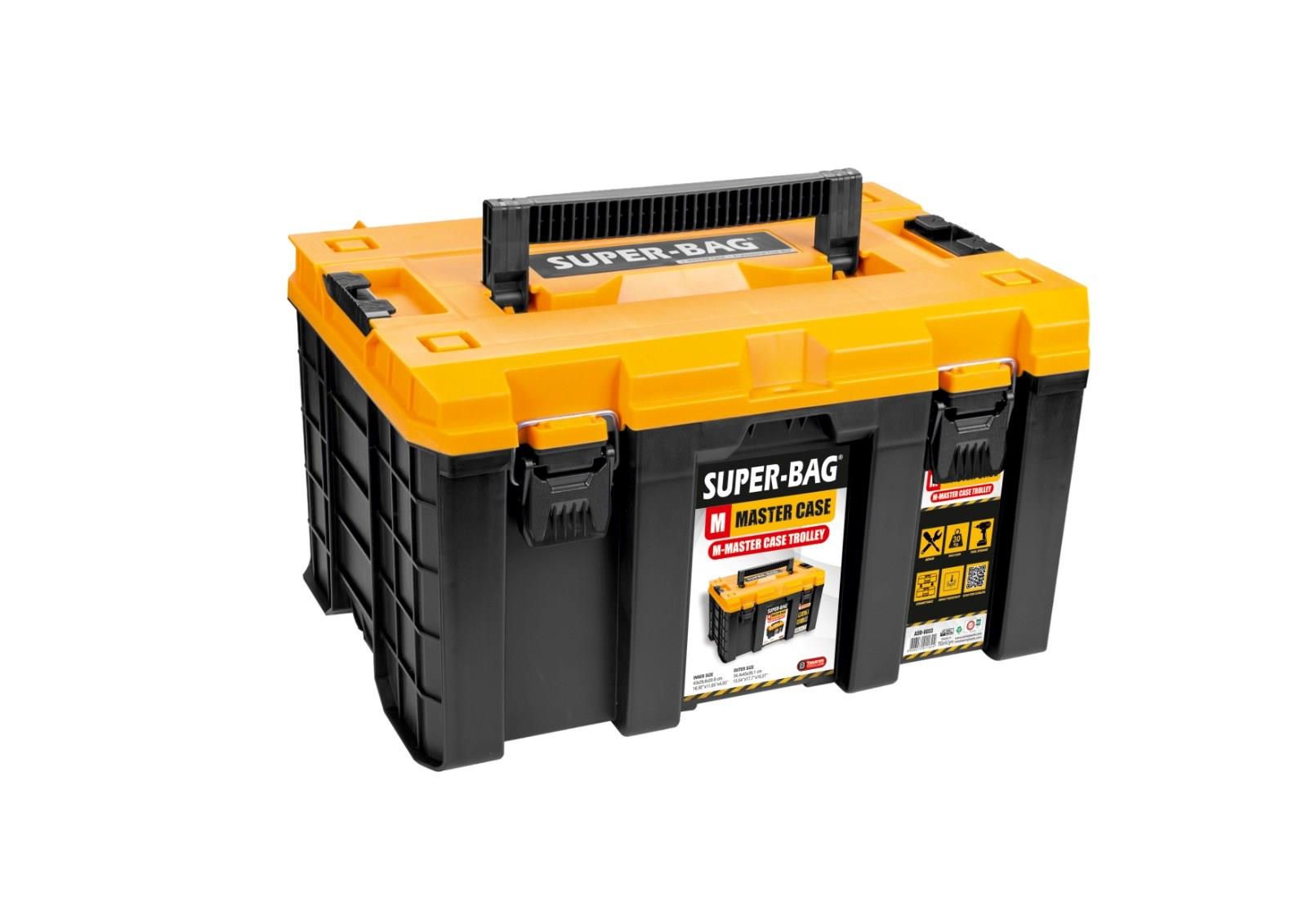 Master Case Tekerlekli 2li Set Büyük Tekerlekli Teknisyen Takım Çantası M-L