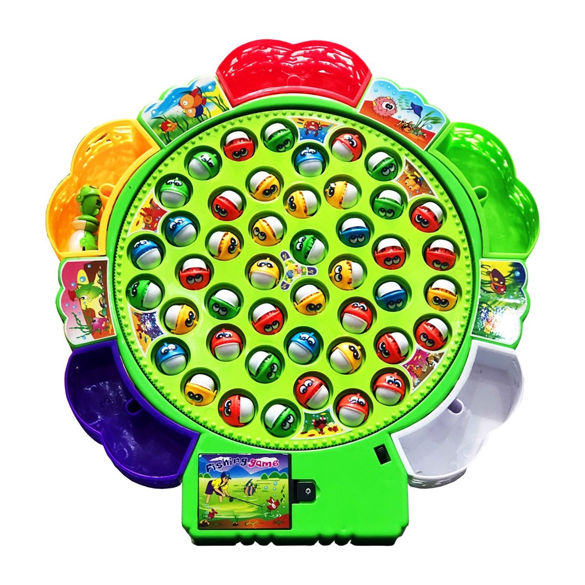 Müzikli 45 Balıklı Pilli Balık Tutma ve Yakalama Oyunu