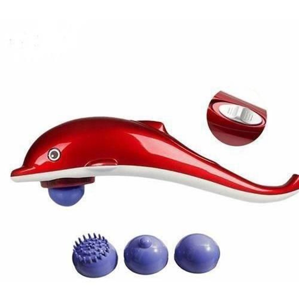 Nordmende NRD 95 Yunus Masaj Aleti 3 Başlıklı Fonksiyonel Masaj Cihazı