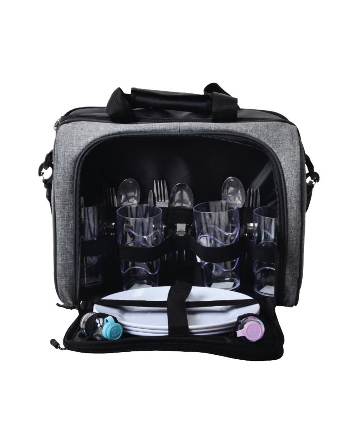 Nurgaz 4 Kişilik Çantalı Piknik Seti