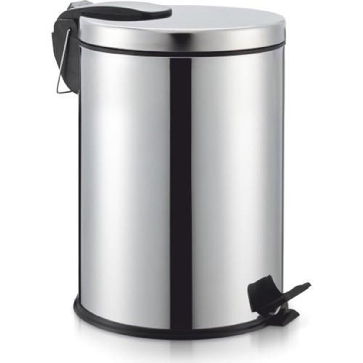 Palex 3700-330 Krom Pedallı Çöp Kovası 30 Lt