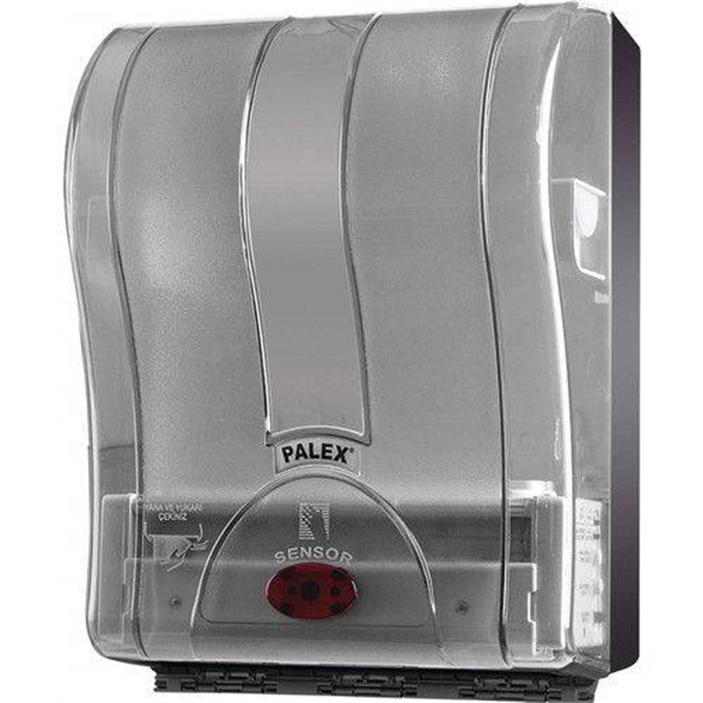 Palex Prestij Otomatik Havlu Dispenseri 21 Cm Şeffaf Füme