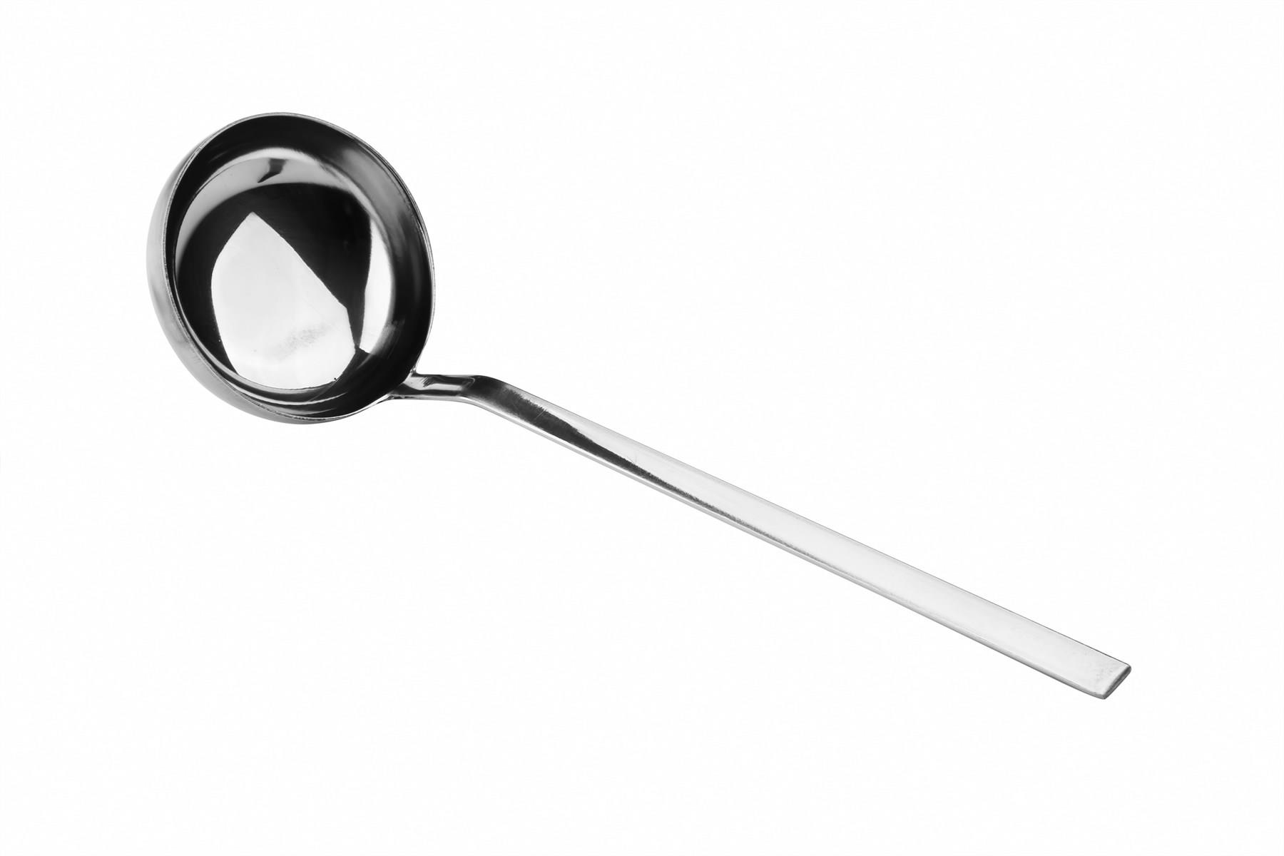 Paslanmaz Çelik 5 Parça Servis Seti Kepçe Kevgir Spatula Çatal 2.5 MM