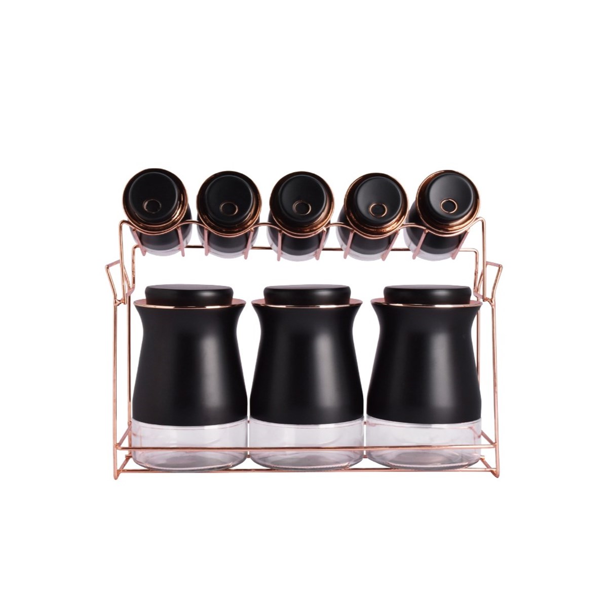 Perotti 11495 Caprice 8li Black Baharatlık Takımı 