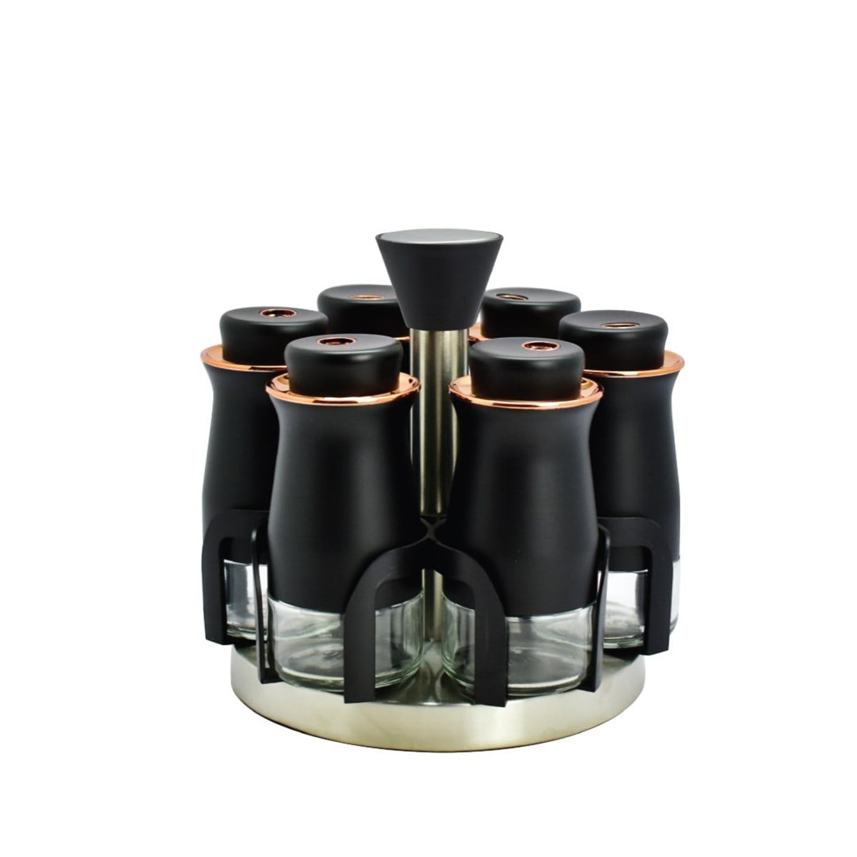 Perotti 11595 Caprice 6lı Döner Baharatlık Siyah