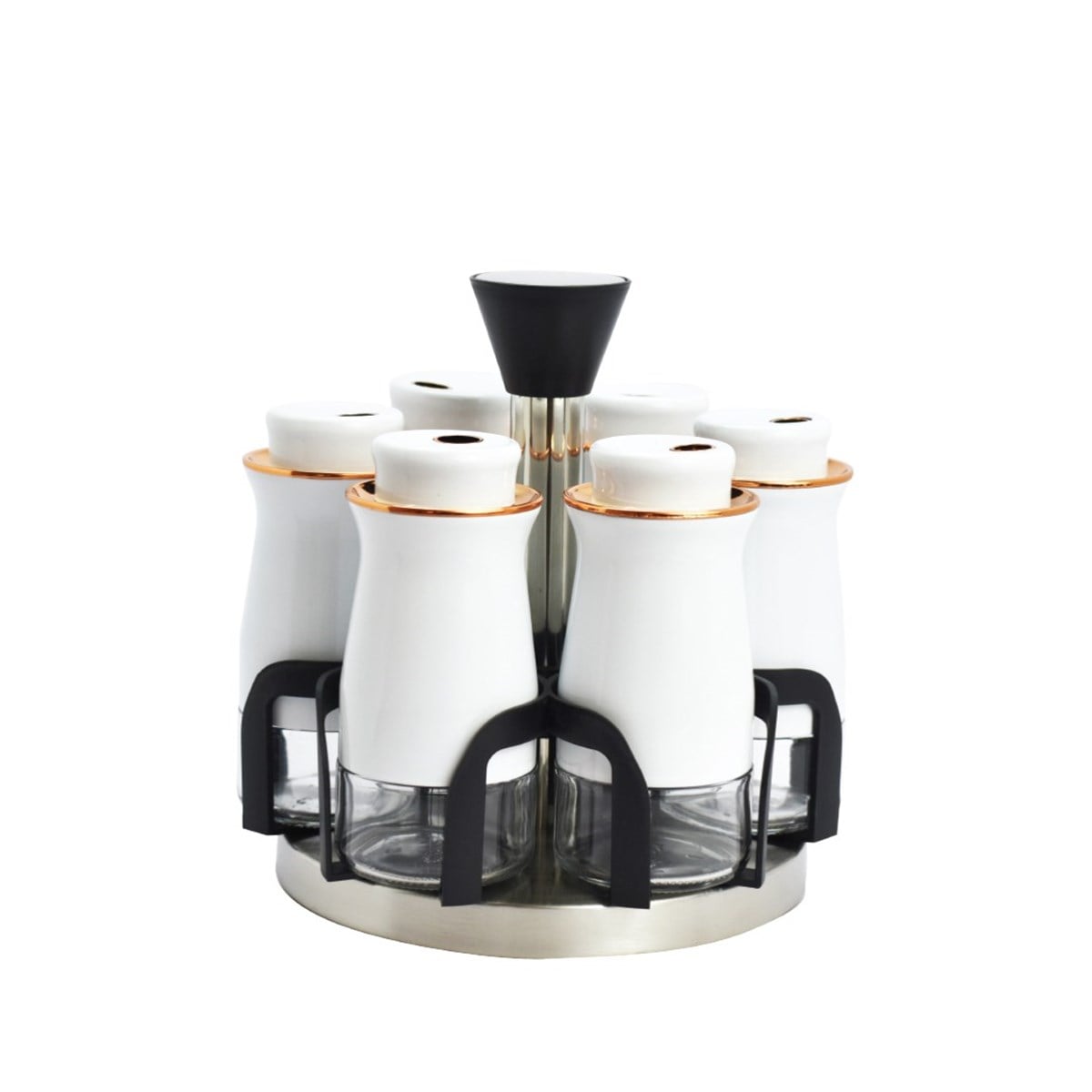 Perotti 11595 Caprice 6lı Döner Baharatlık Beyaz