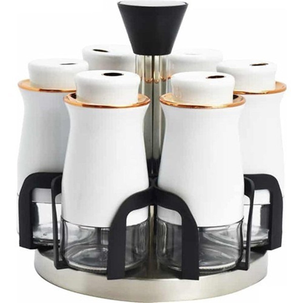 Perotti 11595 Caprice 6lı Döner Baharatlık Beyaz