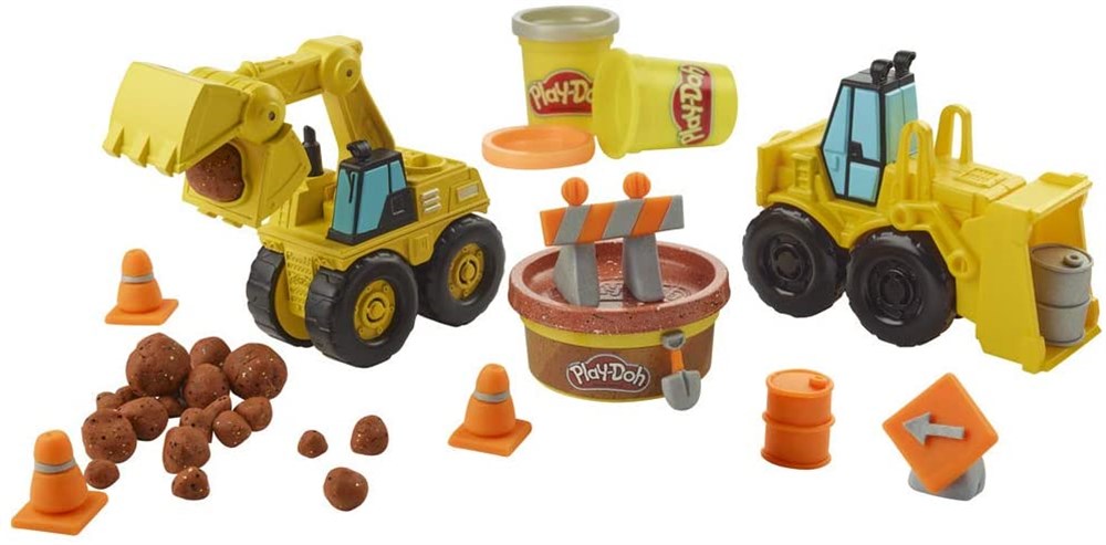 Play-Doh Çalışkan Buldozer Ve Kepçe E4294