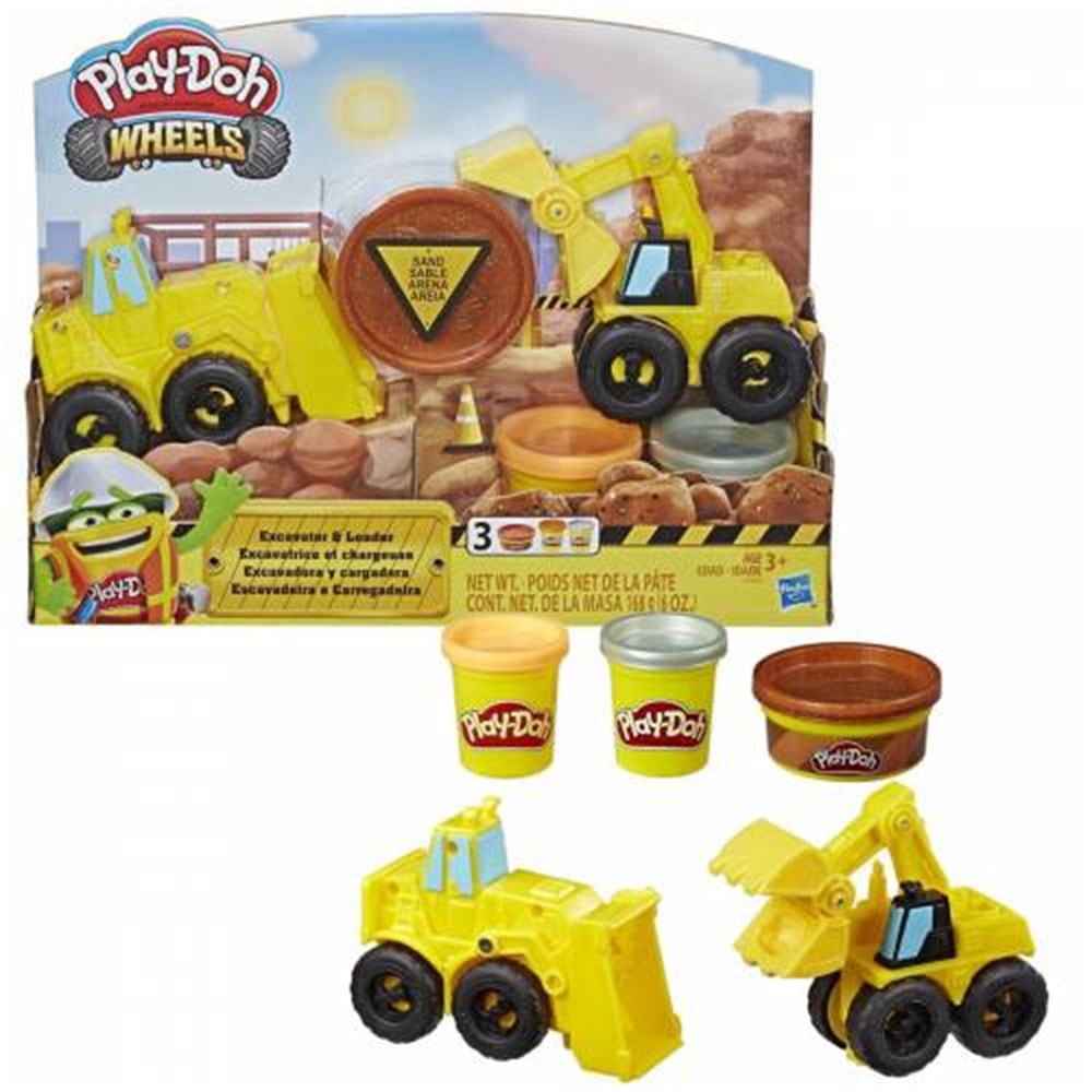 Play-Doh Çalışkan Buldozer Ve Kepçe E4294