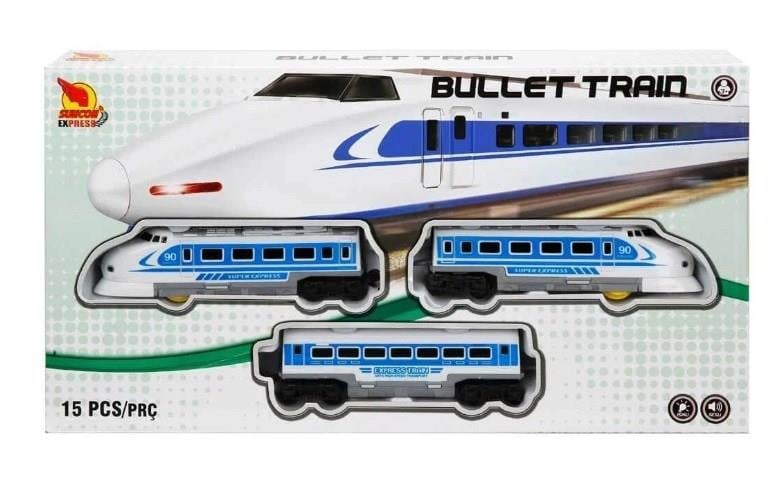 Sesli ve Işıklı Tren Seti 15 Parça