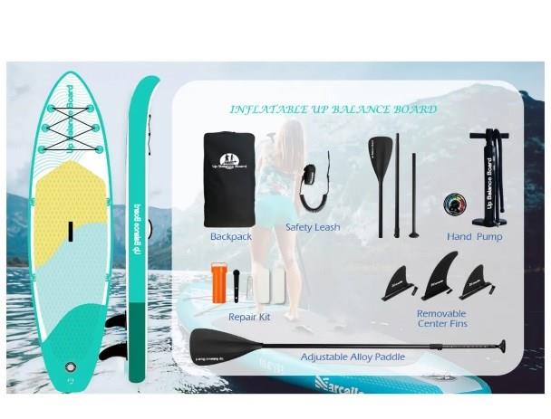 Şişme SUP Sörf Tahtası Sup Board Stand Up Paddle Board 320X81X15 Cm