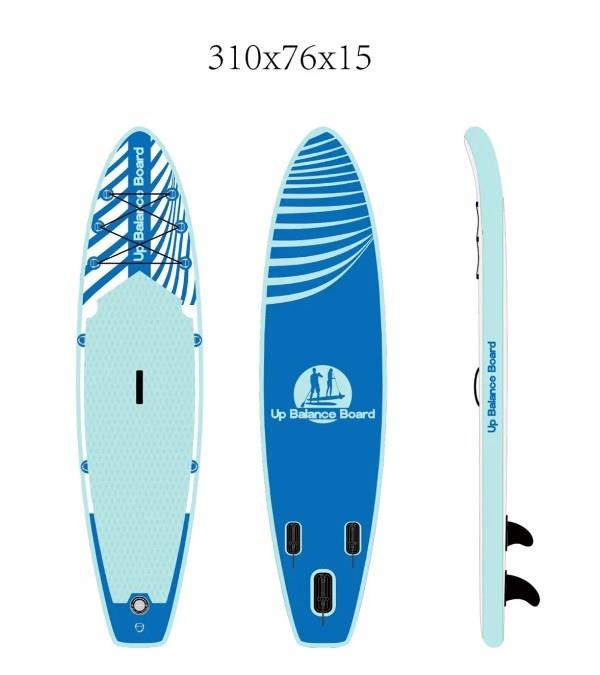 Stand Up Paddle Board Şişme SUP Sörf Tahtası Board 310x76x15 cm Mavi