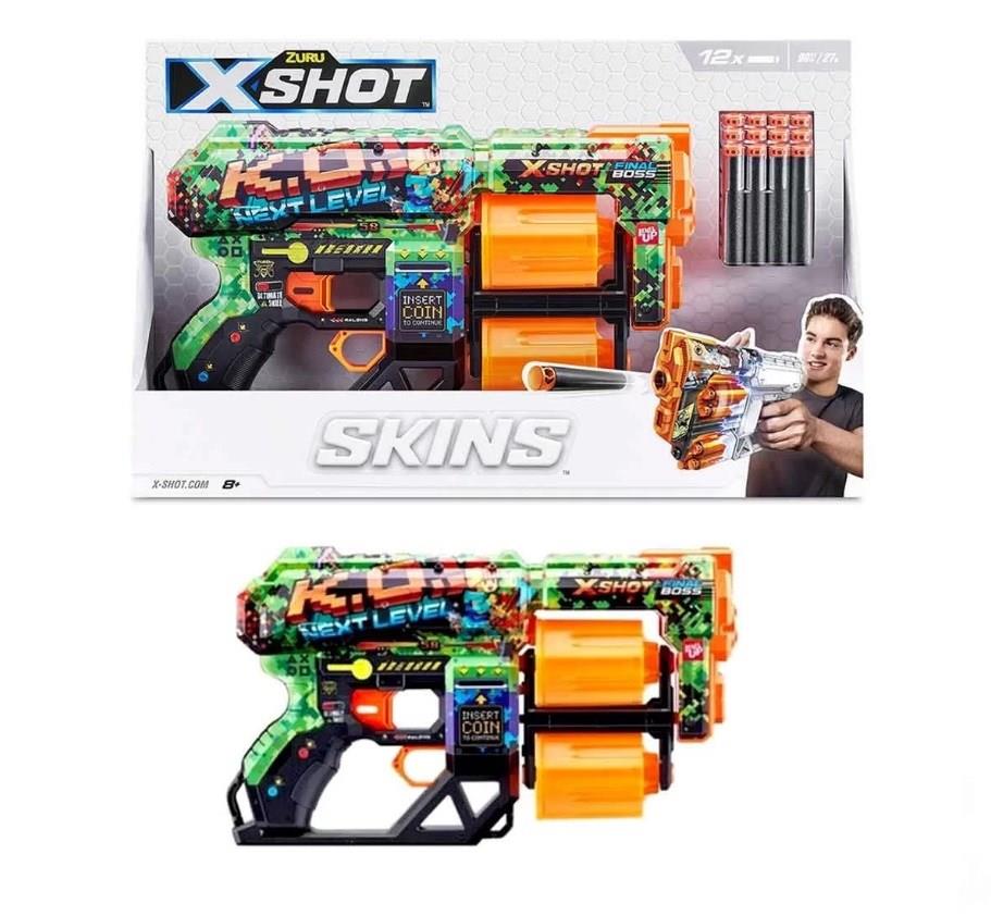 sünger Atan X-Shot Excel Skins Dread Blaster 12 Dartlı Oyuncak Silah