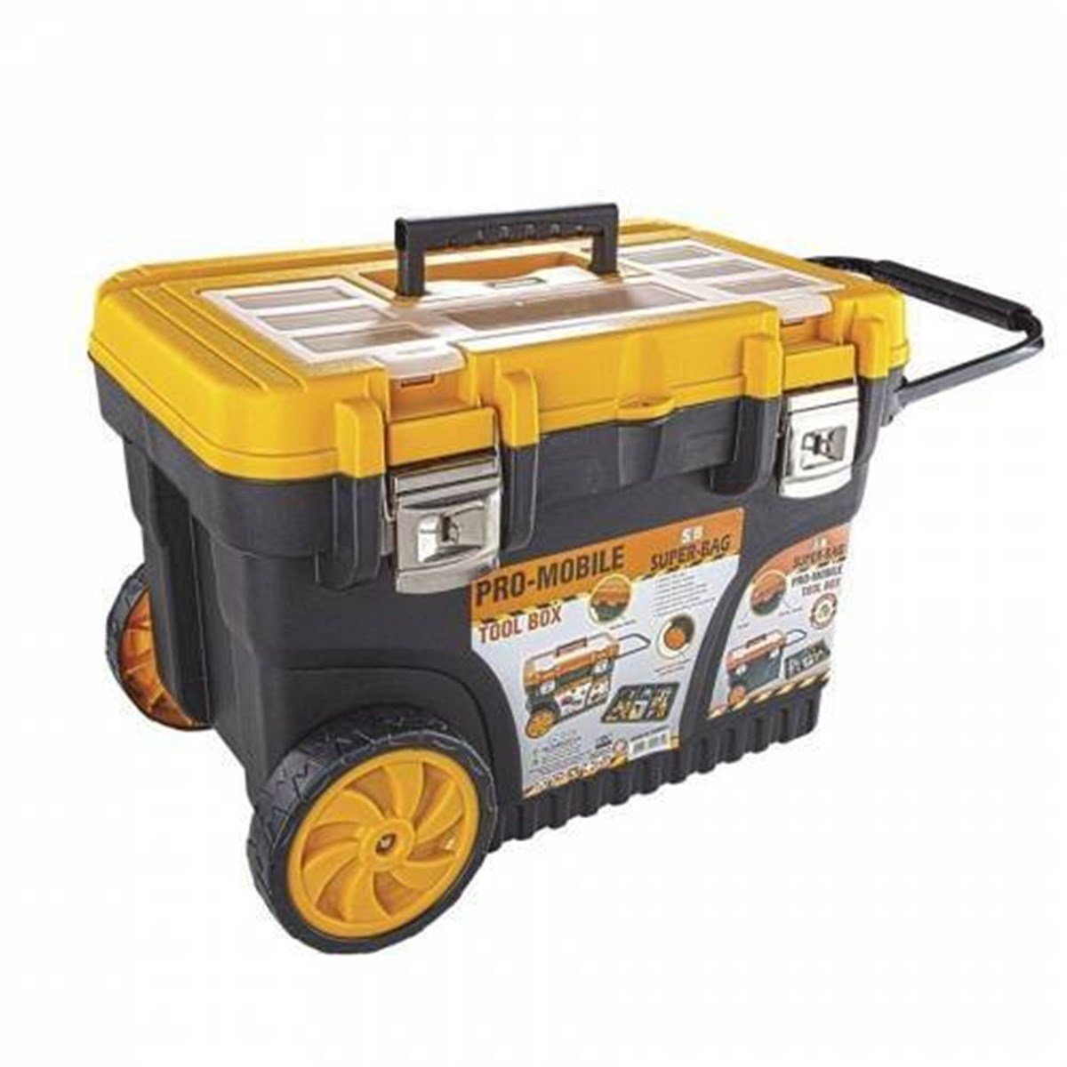Super-Bag Pro Mobil Büyük Tekerlekli Takım Çantası
