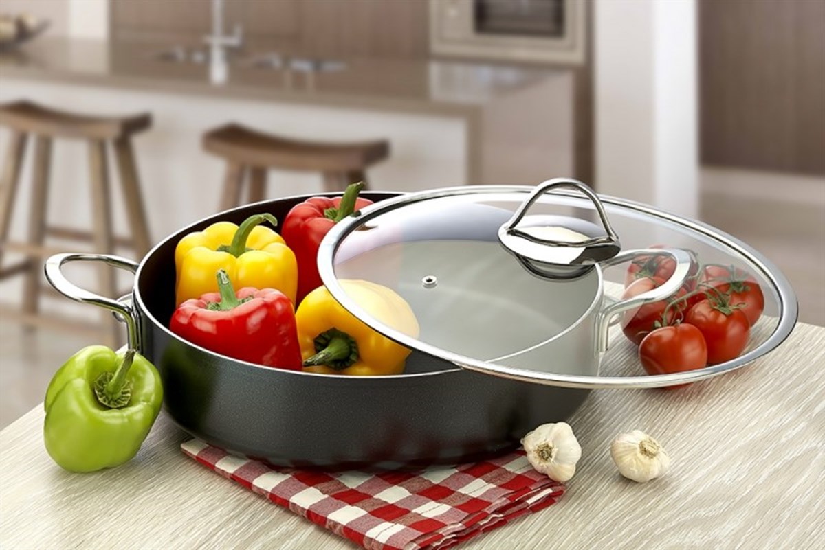 Taşhan Black Stone Karnıyarık Tenceresi 22 Cm