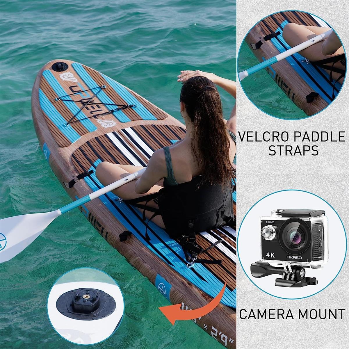 Upwell Sup-013 Şişme Sörf Tahtası Paddle Board 350 cm x 84 cm x 15 cm