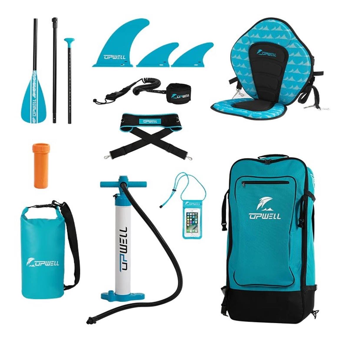 Upwell Sup-014 Şişme Sörf Tahtası Paddle Board 350 cm x 84 cm x 15 cm