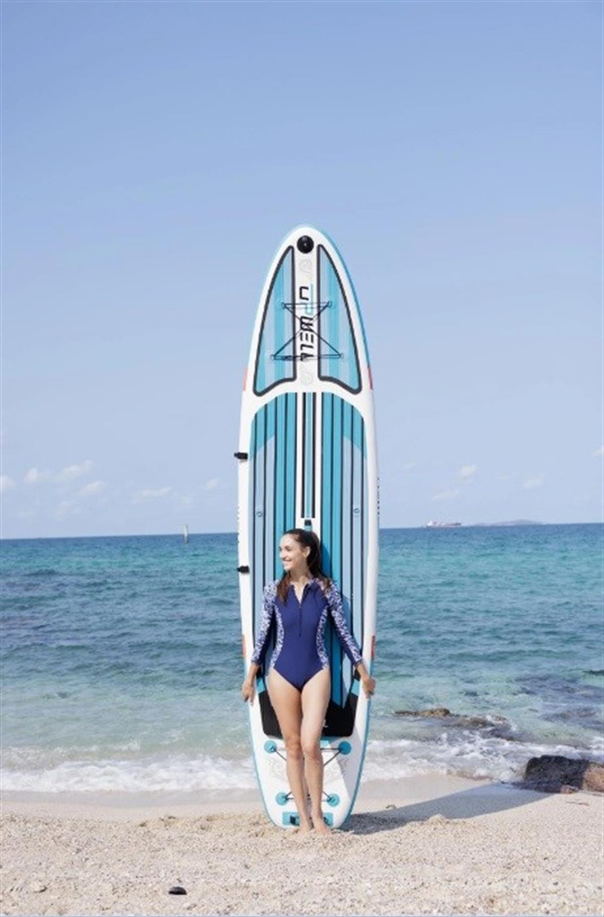 Upwell Sup-014 Şişme Sörf Tahtası Paddle Board 350 cm x 84 cm x 15 cm