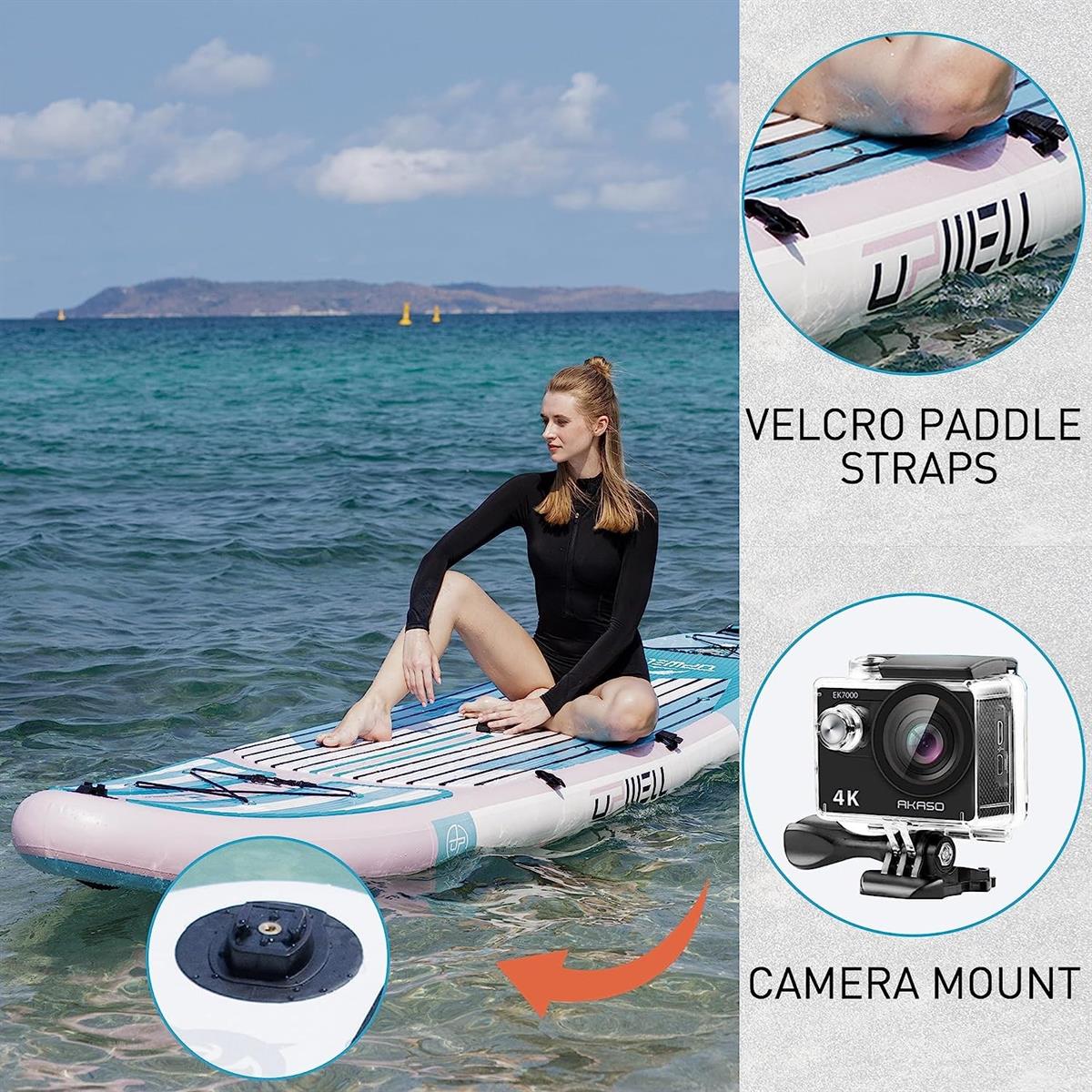 Upwell Sup-12 Şişme Sörf Tahtası Paddle Board 350 cm x 84 cm x 15 cm