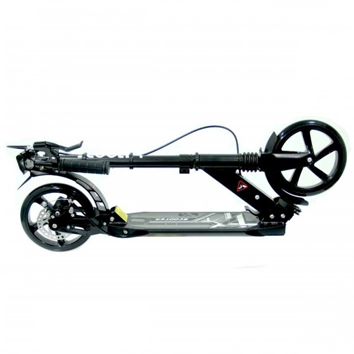 Urban Büyük Tekerlekli Frenli Metal Scooter