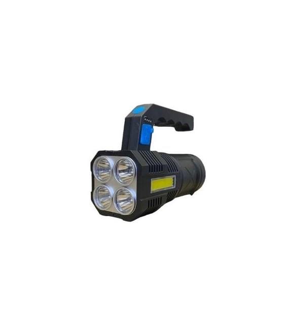 Usb Şarjlı 4lü Led El Feneri Su Geçirmez Kamp Lambası