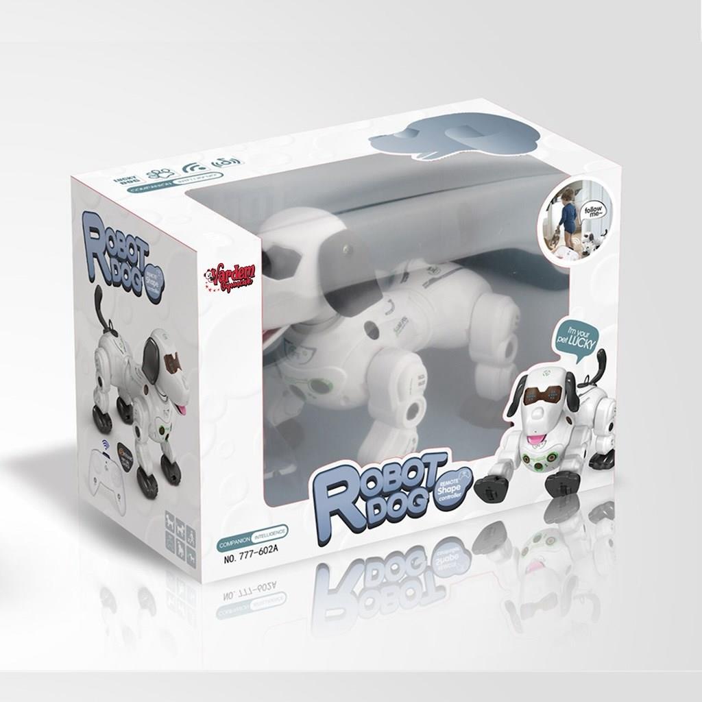 Uzaktan Kumandalı Işıklı ve Sesli Akıllı Robot Köpek