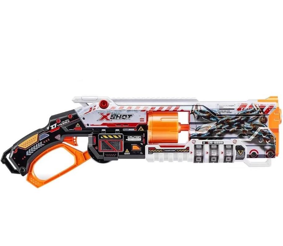 X-Shot Skins Lock Blaster 16 Dartlı Sünger Atan Oyuncak Silah