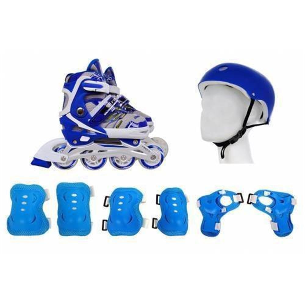 Xslide Inline Paten Set Kask Dizlik Dirseklik Bileklik