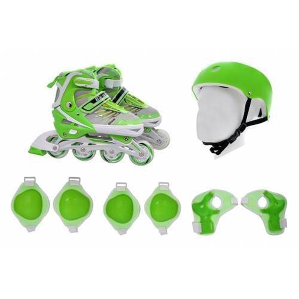 Xslide Inline Paten Set Kask Dizlik Dirseklik Bileklik