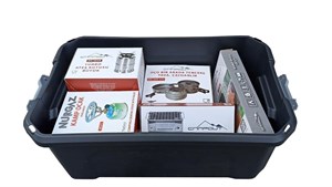  Kamp Malzemeleri Düzenleyici Derin Organizer Set 40 Litre X 4 Adet