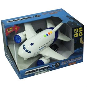 1:16 Planebus Pilli Uçak Sesli Işıklı Boeing Tipi 24 Cm