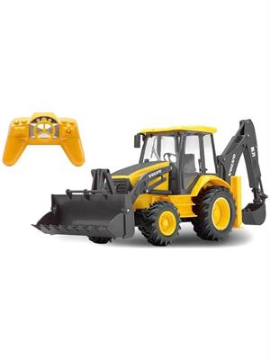1:18 Uzaktan Kumandalı Volvo Kepçe Ful Fonksiyon Oyuncak İş Makinesi