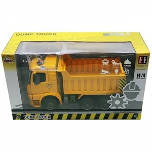 1:20 Kamyon Pilli Işıklı Sesli Damperli 35 Cm Oyuncak Kamyon