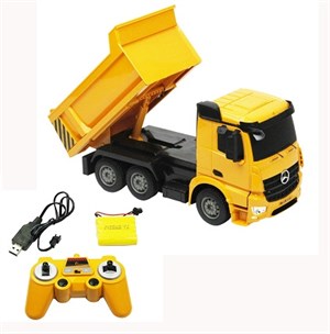 1:26 Uzaktan Kumandalı Mercedes Şarjlı İş Kamyonu