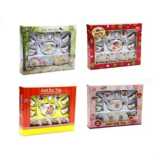 13 Parça Porselen Çay Seti Oyuncak Çay Seti