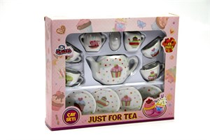 13 Parça Porselen Çay Seti Oyuncak Çay Seti