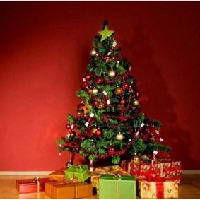 150 Cm Yılbaşı Ağacı 320 Gür Dallı Metal Gövde Metal Ayak 60 Süs Hediyeli