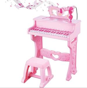 37 Tuşlu Mikrofonlu Tabureli Piano