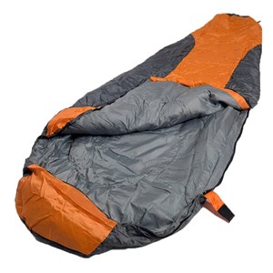 4 Mevsim Mumya Tip Uyku Tulumu -10°C Konforlu Kamp Uyku Tulumu Yıkanabilir TURUNCU