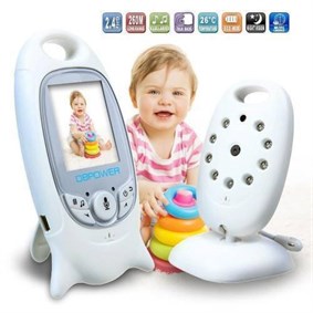 AngelEye KS-601 Gece Görüşlü Oda Sıcaklığı Kontrollü Bebek Kamerası