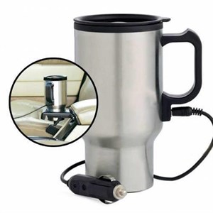Araç İçi Su Isıtıcı Kettle 12 V Seyahat Termosu