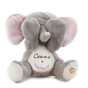 Babycim Ce Ee Oturan Şarkı Söyleyen Konuşan Fil