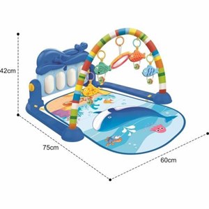 Babycim Piyanolu Balina Oyun Halısı