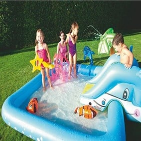 Bestway 53052 Kaydıraklı Fıskiyeli Şişme Havuz