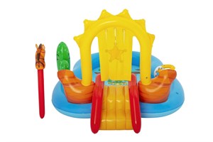 Bestway 53118 Wild West Kaydıraklı Fıskiyeli Aqua Park Şişme Havuz