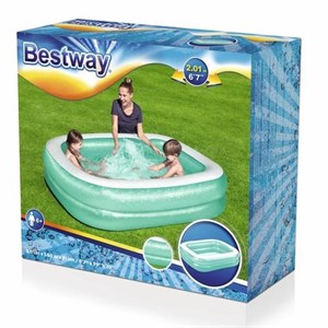 Bestway 54005 Büyük Boy Şişme Havuz 201 X 150 X 51 Cm