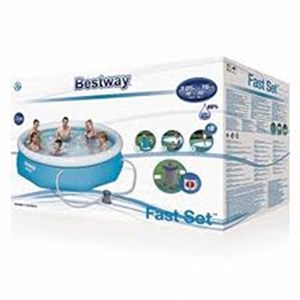 Bestway 57270 Mega Aile Havuzu 220V-240V Filtreli Motor 305X76 Cm 3000 Lt Kapasite