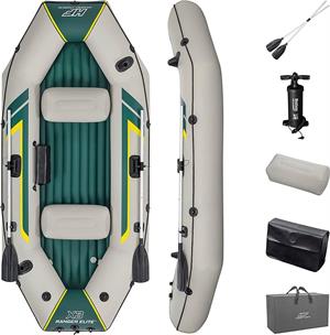Bestway 65160 Ranger Elite X3 Şişme Bot Set 295  X 130 Cm 400 Kg Taşıma Kapasiteli
